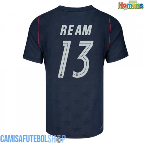 Camisa de time de futebol Estados Unidos Tim Ream #13 Replicas 2º Equipamento Mundo 2026 Manga Curta